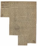 Moe Howard's Newspaper Clippings From 1927, Mostly Regarding Community Theater, But Also With Photo of Ted Healy & Moe ''Mr. Stooge No. 1'' -- About 10 Clippings, Glued to Paper -- Good Condition